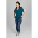 Jumper female ise, size 50 cm, emerald color