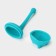 Seitchechko for brewing tea "dinosaur", 14.5 cm, turquoise color