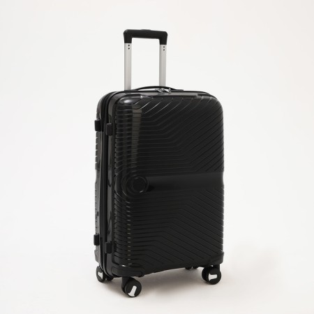 Middle suitcase 24 ", lightning department, code castle, 4 wheels, black color-1