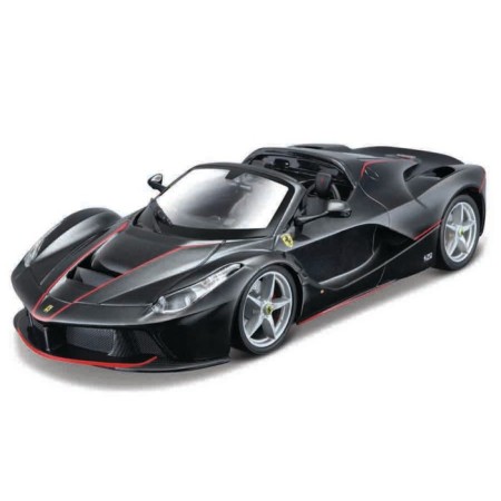 MASTO DIE-CAST Laferrari Aperta machine, with a screwdriver, 1:24, black color