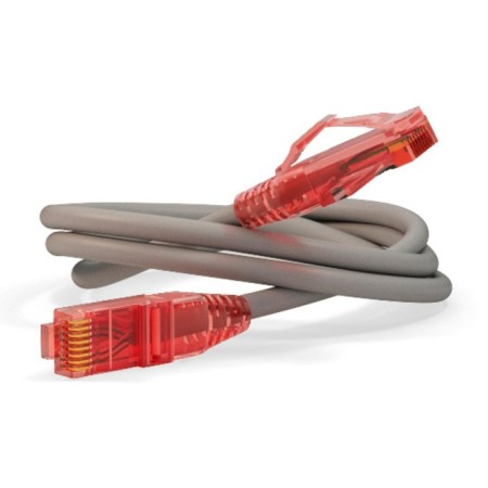 Patch cord Hyperline PC-LPM-UTP-RJ45-RJ45-C5E-C5E-1M-LSH-Gy PC-LPM-UTP-RJ45-C5E-1M UTP RJ- 107751