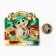 New Year's Coin "Wealth and Happiness" for the New Year, Diam. 2.2 cm
