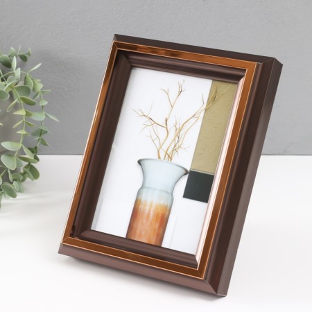 Photo frame plastic 13x18 cm "Stefania" dark tree 4.4x17.8x23 cm-1