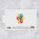 Interactive congratulatory postcard "Desire", cake, 16 x 11 cm