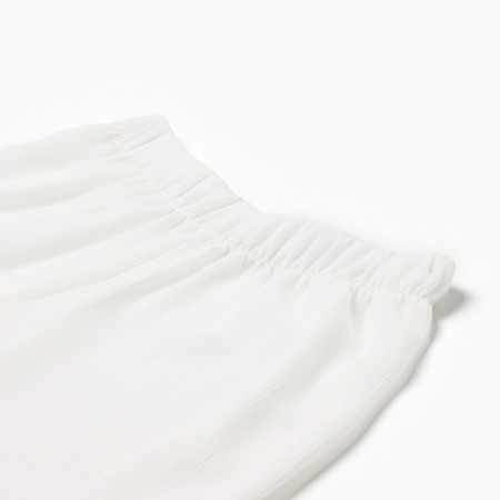 Women's pants Minaku: Casual Collection, white color, size 52-3