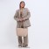 Bag Women's Shoper on Lightning, Beige Color