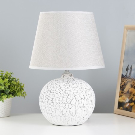 Rudder table lamp E14 40W gray 25x25x38 cm Risalux