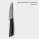 Knot Kitchen ceramic Magistro Black, Blade 9.5 cm, Soft-Touch pen, Black color