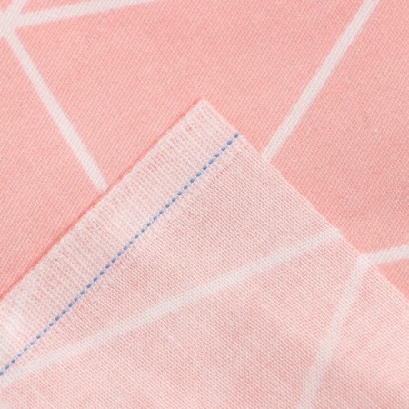 Printed "rhombus" cut 250x160/+- 5 cm, satin, 100% cotton-3