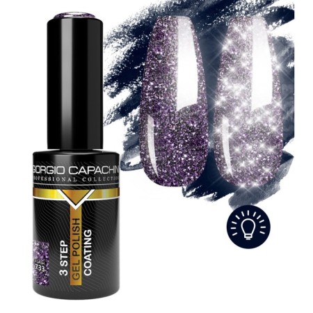 Nail gel polish "Giorgio Capachini", reflective, tone 733, 8 ml-2