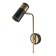 Bra "Techno" E27 40W gold-black 21x10x38cm