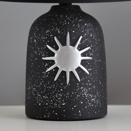 Table lamp "Mirel" E14 40W black 22.5x22.5x34 cm Risalux-3
