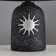 Table lamp "Mirel" E14 40W black 22.5x22.5x34 cm Risalux