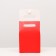 Box package with a pen, red, 19 x 14 x 8 cm