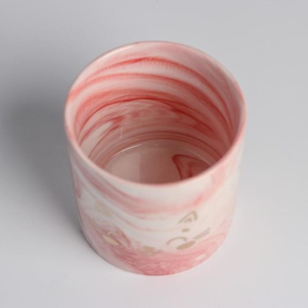 Ceramic glass with embossing, "kitten", 10 x 10 cm-4