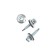 Roofing screws 5.5x25 mm, drill, galvanized, 60 pcs.