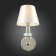 Wall lamp ST LUCE. SL1755.151.01. Viore. 1x40 W, E14, 16x30 cm, Nickel color