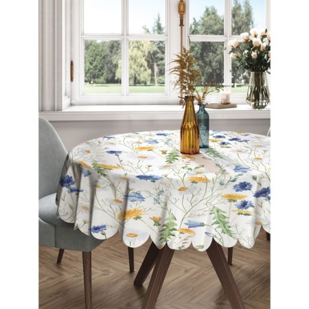 The tablecloth "Dreamy Spring", Round, Saten, D = 150 cm
