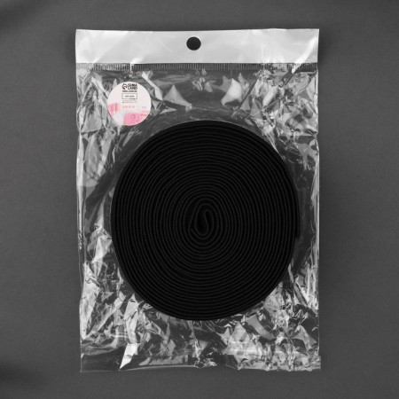 The gum is woven, soft, 40 mm, 4.5 ± 1 m, black/white color-2