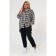 Female shirt, size 56, black color