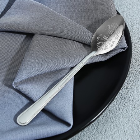A nominal spoon from February 23 "Ivan", 3 x 14 cm.-2