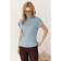 Women's turtleneck with short sleeve Eliseeva Olesya, size 52, blue color