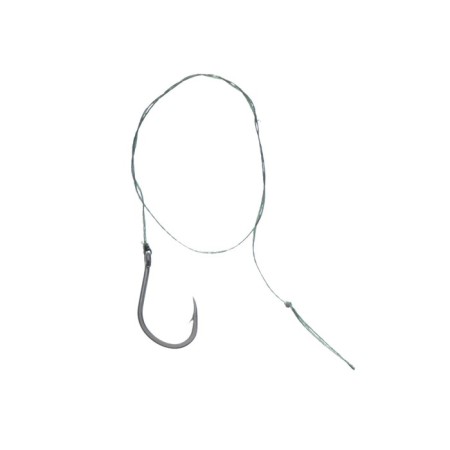 Woven leashes set No. 6, hook No. 7, diameter 0.1 mm-1