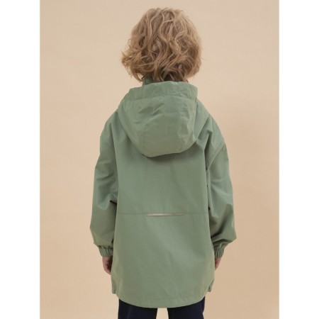 Windbreaker for boys, height 140 cm, green color-9