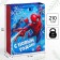 New Year. Gift package, 31x40x11 cm, packaging, spider-man
