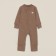 Set of overalls 2 pcs SL Home growth 86-92 cm, col. Beige/coffee