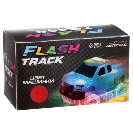 Flexible track machine Flash Track, with hook hooks, red color-5