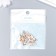 Decor for creativity Metal, Emal "Skeleton" White 2.5x0.9 cm