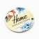 Vase for flowers with a stand "Home" plastic, 17 x 7 cm