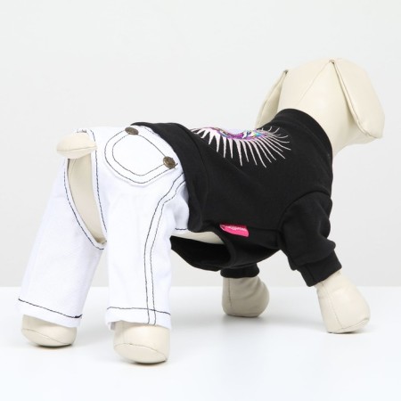Kombinson "Unicorn", size 10 (DS 25 cm, OG 34 cm, Osh 24 cm), black and white-3
