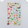 Stick plastic volumetric "insects" mix 14.5x26 cm