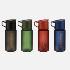 Water bottle, 350 ml, with a strainer, 18.5 x 9 cm, mix