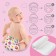 Reusable diaper + 1 insert in the kit "Butterflies"