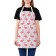 Apron kitchen with a photo print “Fllaming environment”, adjustable, size OS