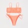Women's swimsuit with a top bando Minaku color peach color, size 48
