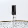 A bottle for storage, with a spray, packing 10 pcs, 5 ml, black/transparent color