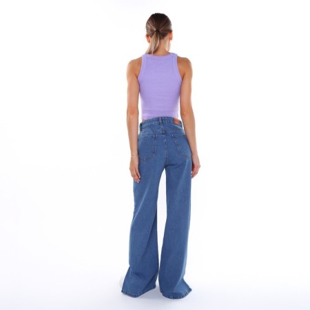 Women's jeans, blue color, size 44 (38)-4