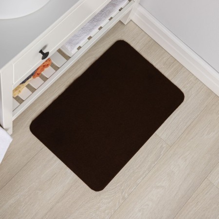 Rapid -shaped moisture -ups, without edging, 40 × 60 cm, brown color-5
