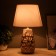 Aisha table lamp E14 40W white-gold 22x22x36 cm