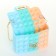 Baby bag on the castle, the color of blue/turquoise/beige