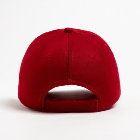 Minaku plain cap, burgundy color, rr 52-54-2
