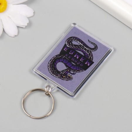 Acryl keychain "Black Mamba" 3.5x5 cm-3