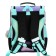 School standard, 33 x 25 x 13 cm, Grizzly, + bag for shoes, black/lilac