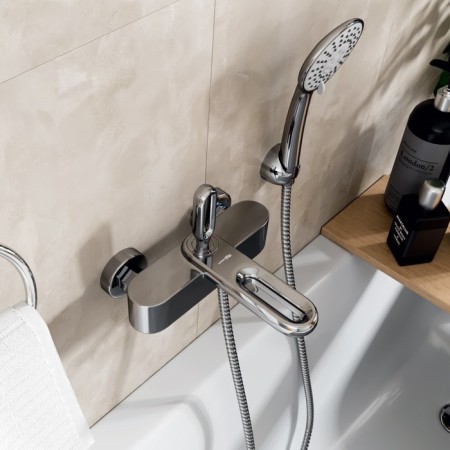 Wasserkraft Kammel 1801 bath mixer, single -leaf, watering can, pour 151 mm, chrome-3