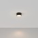 Ceiling light Technical C032CL-12W3K-RD-B, LED, 12W, 12x12x6 cm, 560lm, black color is black