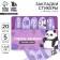A set of stickers-fluids “Get out, we will see”, 5 pcs, 20 liters
